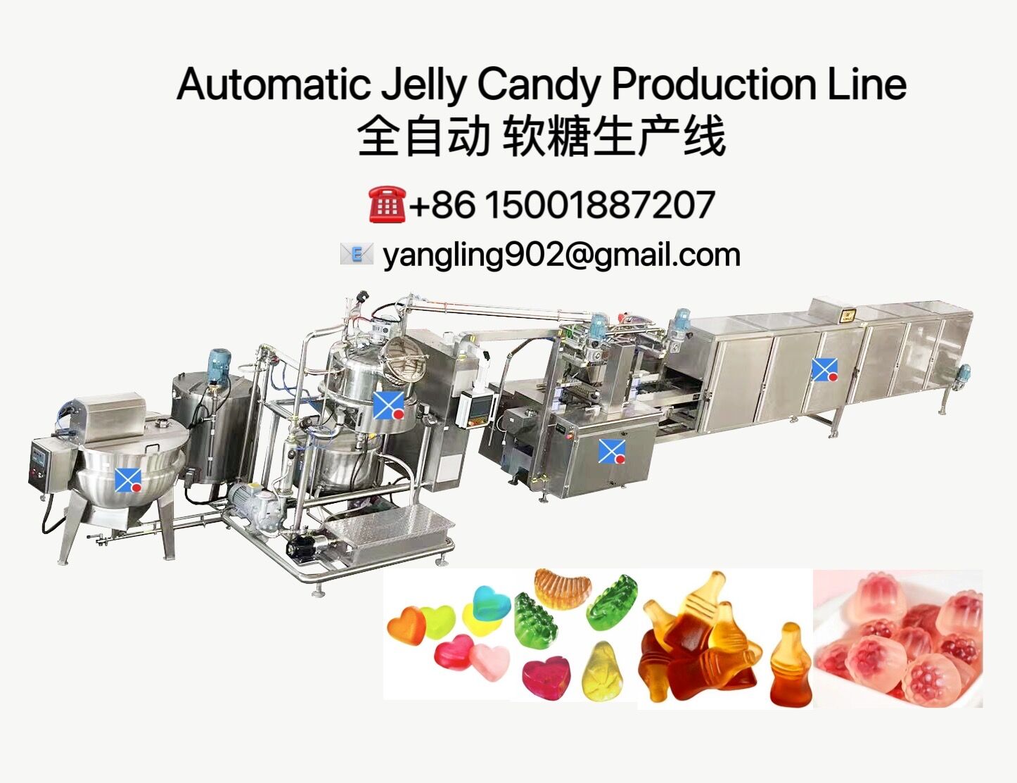 Jelly Gummy Candy Production Line